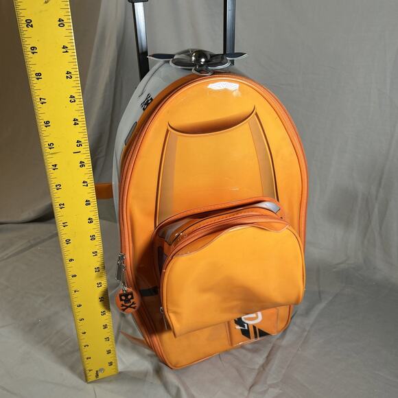 Disney Planes "Dusty" Orange Rolling Children's Suitcase Luggage EUC - Picture 5 of 16